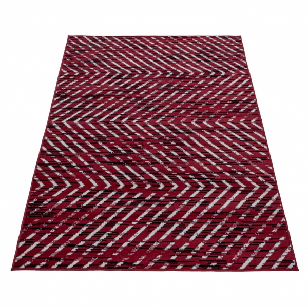 Chevron Pattern Rug Red I Large Red Living Room Rug